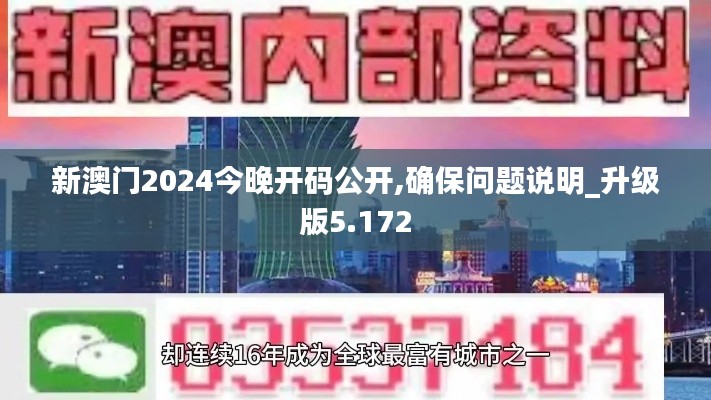 新澳门2024今晚开码公开,确保问题说明_升级版5.172