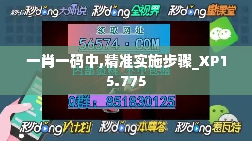 一肖一码中,精准实施步骤_XP15.775