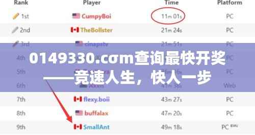 0149330.cσm查询最快开奖——竞速人生,快人一步