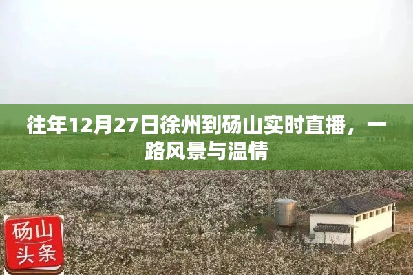 徐州至砀山暖心直播,冬日路上的风景与温情