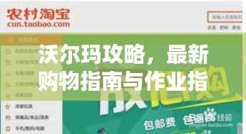 沃尔玛攻略,最新购物指南与作业指南