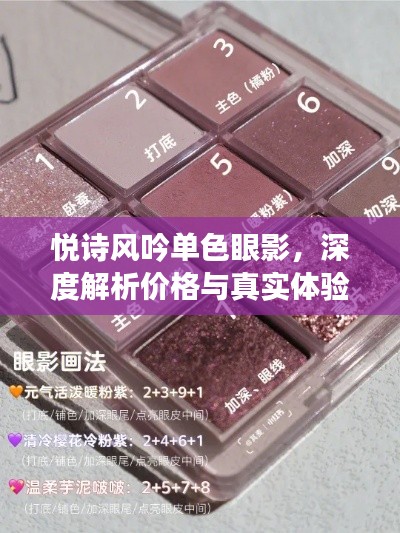 悦诗风吟单色眼影,深度解析价格与真实体验分享
